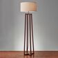 Adesso Quinn Floor Lamp in Walnut, , large