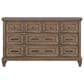 New Heritage Design Mariana 9-Drawer Dresser in Vintage Mocha, , large