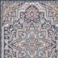 Safavieh Astoria 8" x 10" Blue and Beige Area Rug, , large