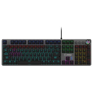 MSI Forge GK310 Red Switches Gaming Keyboard in Black, , large