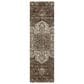 Dalyn Rug Company Silk Road Chocolate, Ivory, Gold, Copper, Gray and Taupe 2"3" x 7"6" Runner, , large