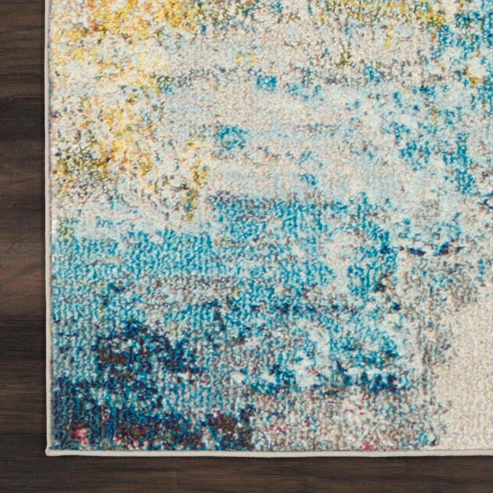 Nourison Celestial CES02 9&#39; x 12&#39; Sealife Area Rug, , large