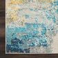 Nourison Celestial CES02 9" x 12" Sealife Area Rug, , large