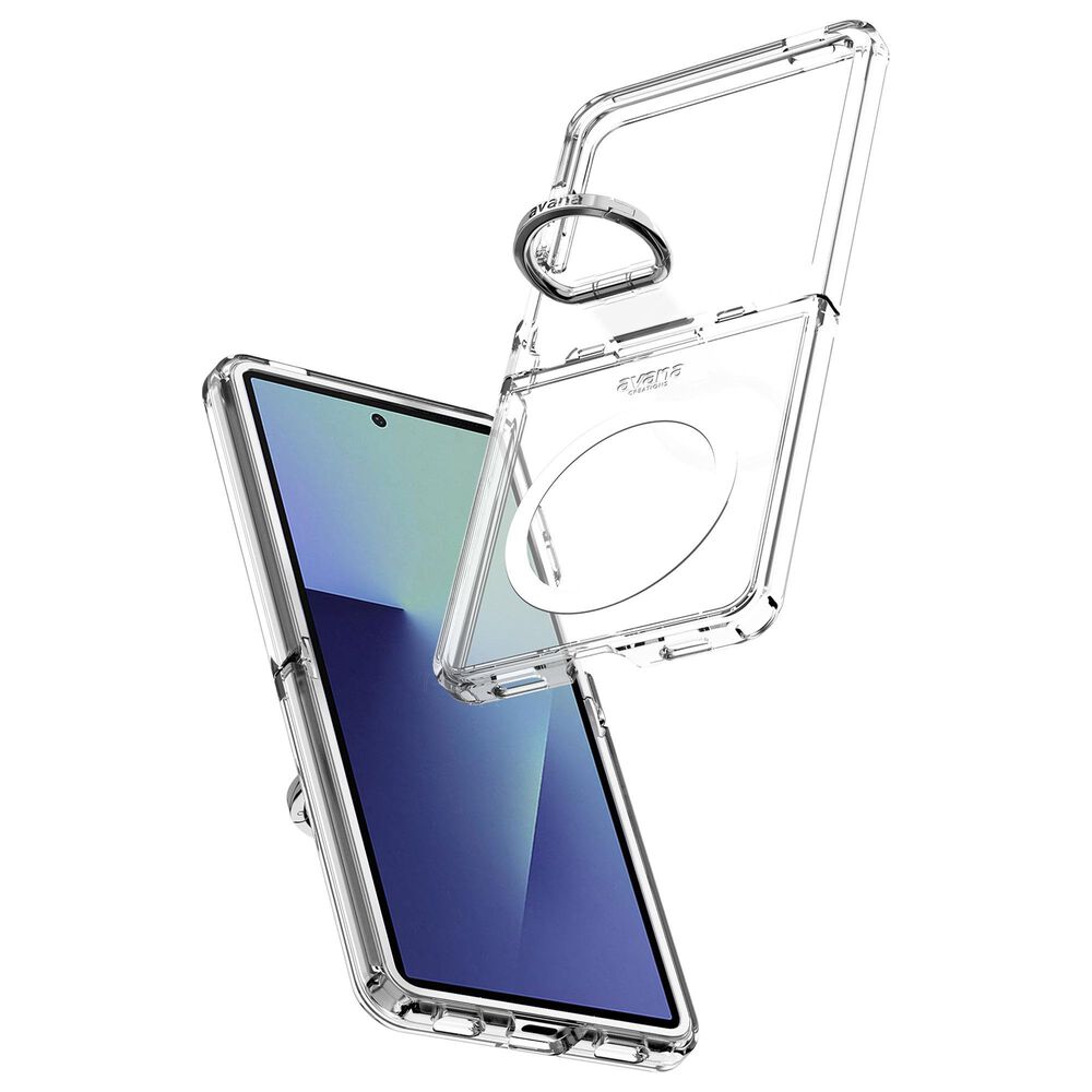Avana Ice MagSafe Case with Ring for Samsung Galaxy Z Flip7 in Ice Clear, , large