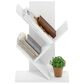 HOMLUX 3-Tier Floor Standing Tree Bookcase in White, , large