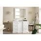 James Martin Vanities De Soto 48" Single Bathroom Vanity in Bright White with 3 cm Ethereal Noctis Quartz Top and Rectangular Sink, , large