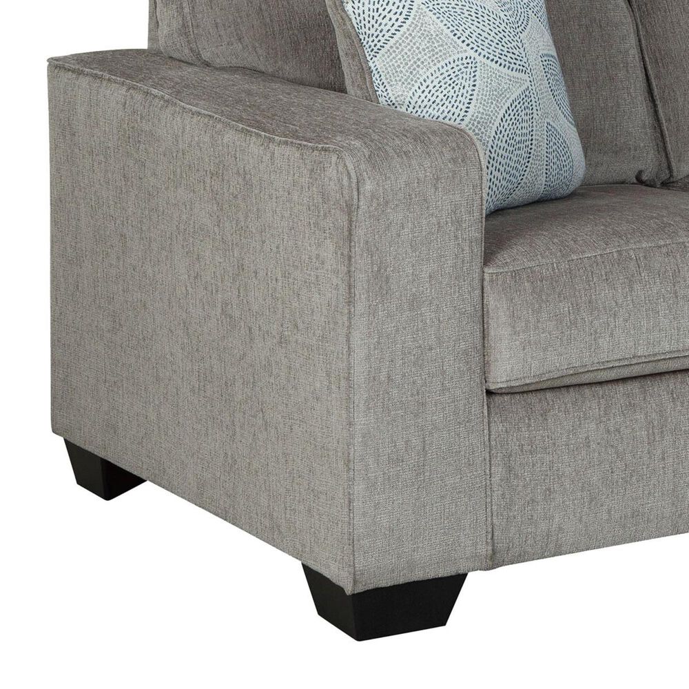 Ashley Altari 2-Piece Stationary Sofa and Loveseat in Alloy, , large