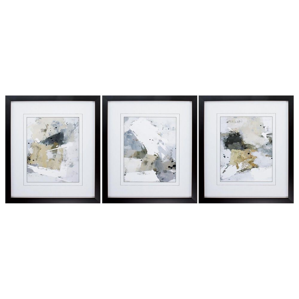 Propac "Neutral Scene" Wall Art in Gray (Set of 3), , large