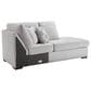 Ashley Gabyleigh 2-Piece Stationary Right Facing Sectional in Nickel, , large