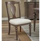 Chapel Hill Saddle Creek Side Chair in Medium Wood, , large