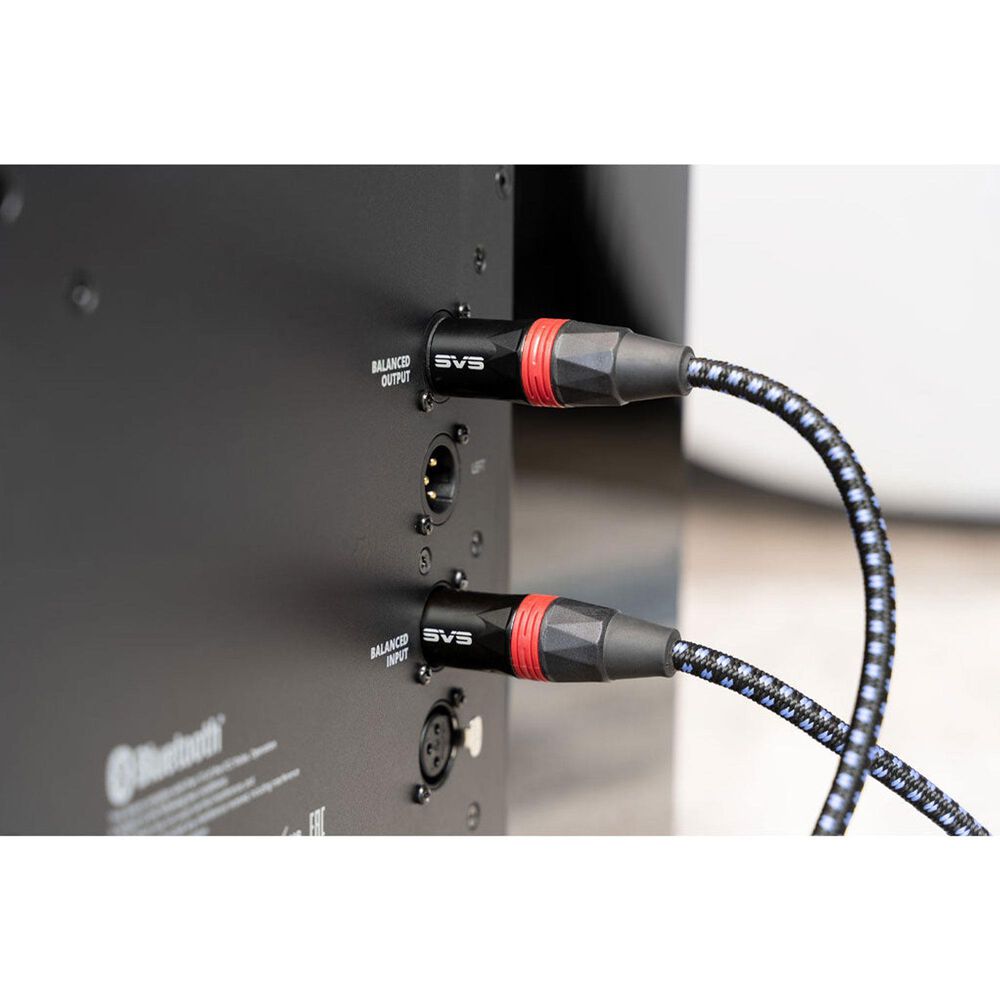 SVS 1 Meter Balanced XLR Audio Cable in Black &#40;Pair&#41;, , large