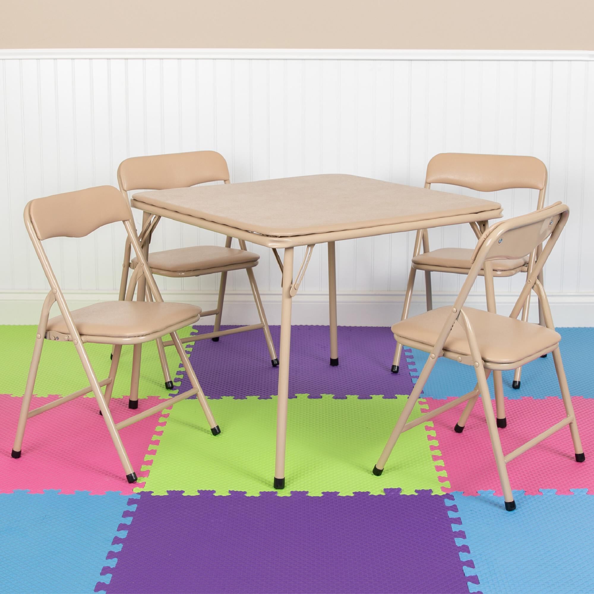 Kids 5 piece table and 2025 chairs