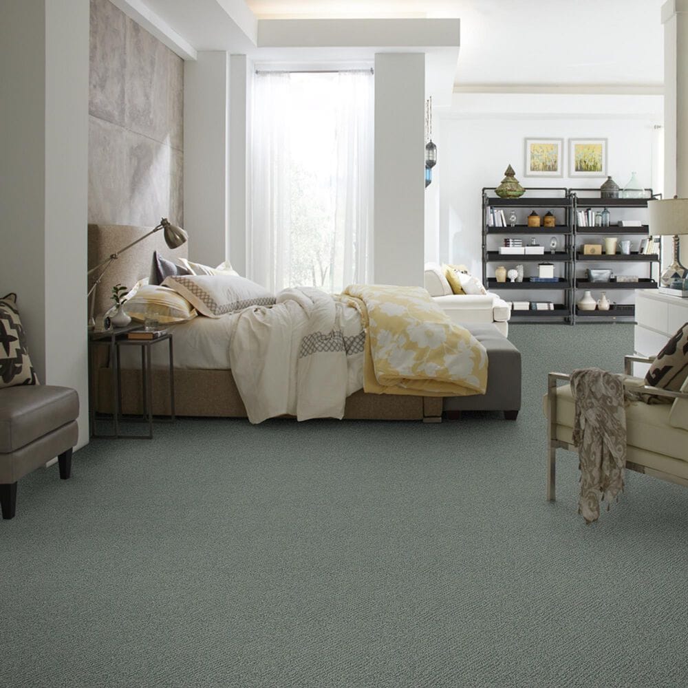 Shaw Detailed Statement Loop Carpet in Atmosphere, , large