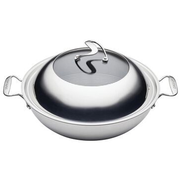 Circulon Cookware 14 Covered wok w/ Clear Lid, , large
