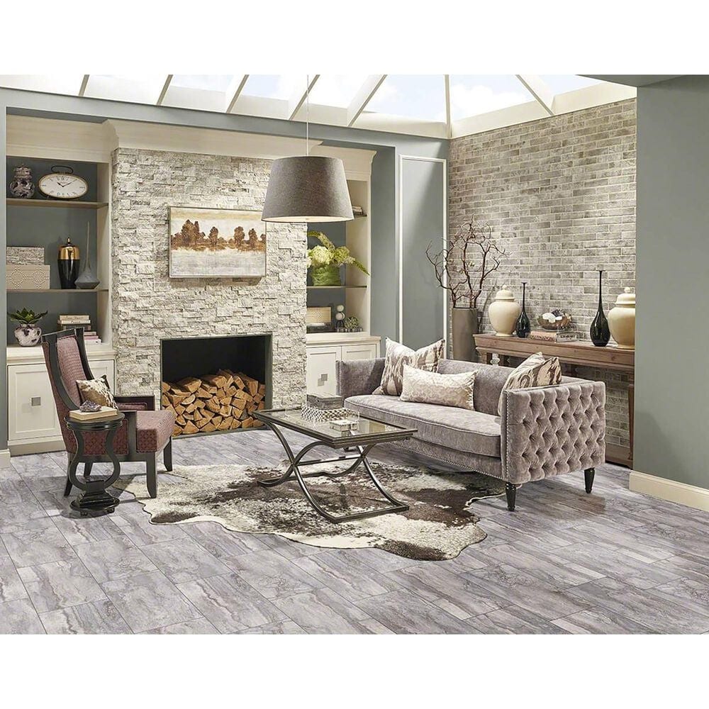 MS International Bernini Carbone 12&quot; x 24&quot; Polished Porcelain Tile, , large