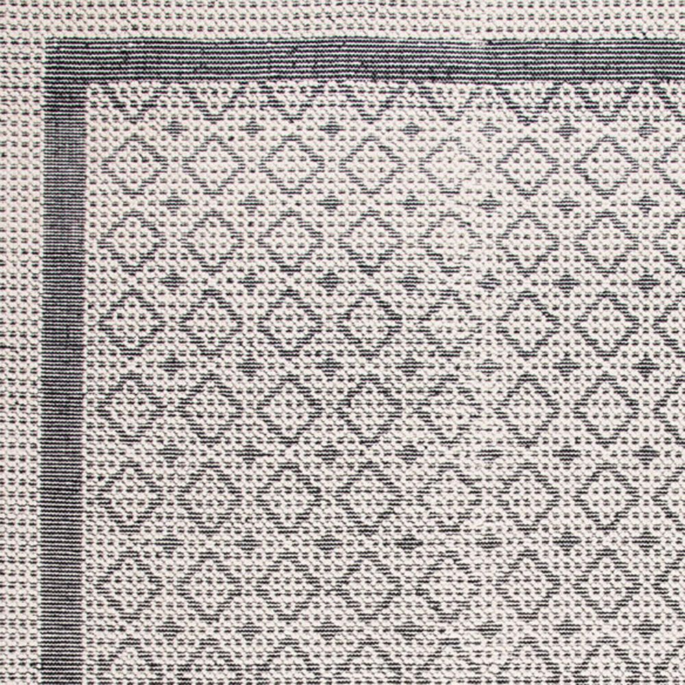 Safavieh Natura 2&#39;3&quot; x 8&#39; Creme and Black Runner, , large