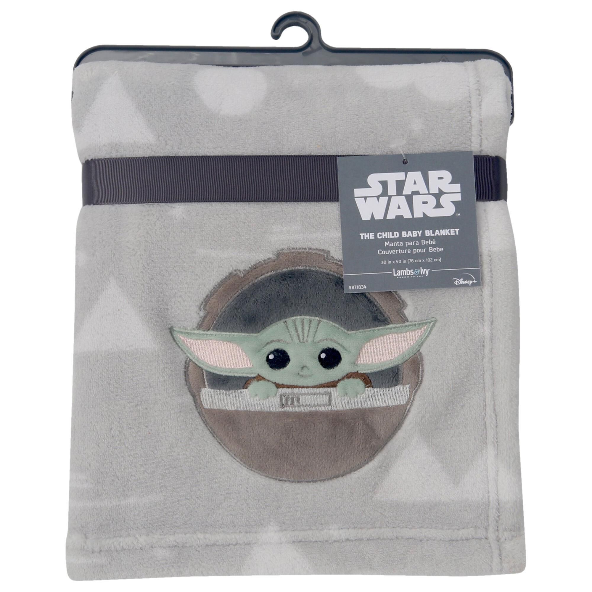 Grey fleece shop baby blanket