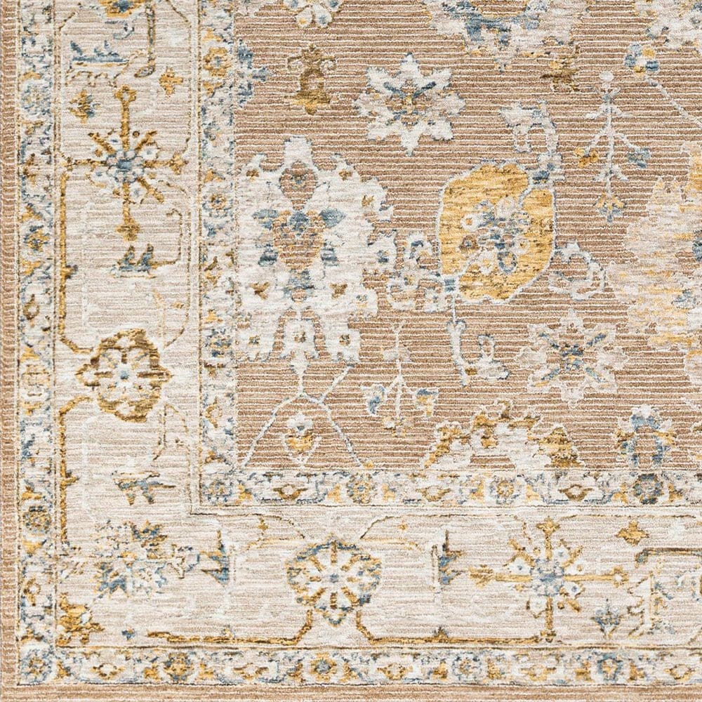 Surya Reina Tan, Light Brown, Light Gray, Cream, Denim, Mustard and Olive 12&#39; x 15&#39; Area Rug, , large