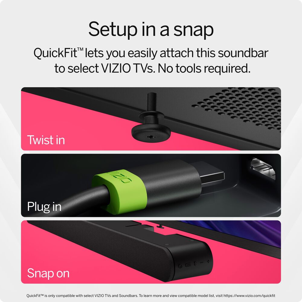 VIZIO 65 Quantum 4K QLED Smart TV w/ 2.1 Soundbar, , large