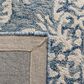 Safavieh Micro-Loop MLP515M 4" x 6" Blue and Ivory Area Rug, , large