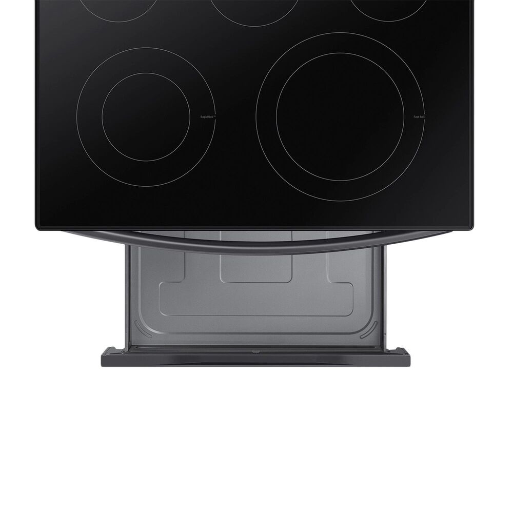 Samsung 6.3 Cu. Ft. Freestanding Electric Range with No-Preheat Air Fry in Black Stainless Steel, , large