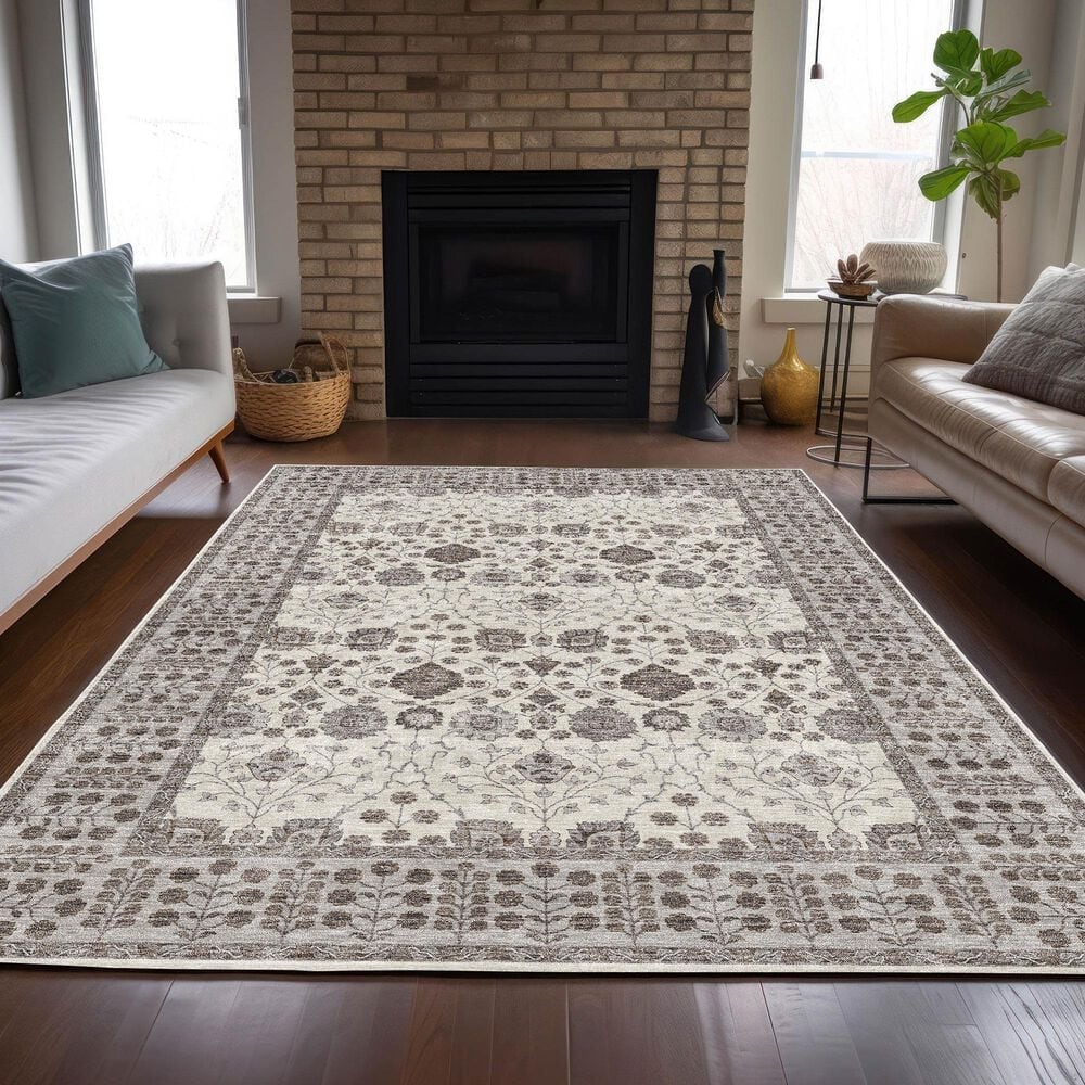 Dalyn Rug Company Hatay HY8 8&#39; x 10&#39; Ivory Area Rug, , large