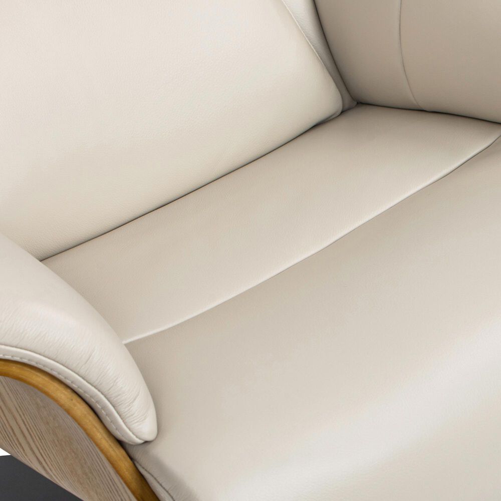 Jennifer Taylor Home Jovan Manual Recliner Lounge Chair in Pastel Beige, , large