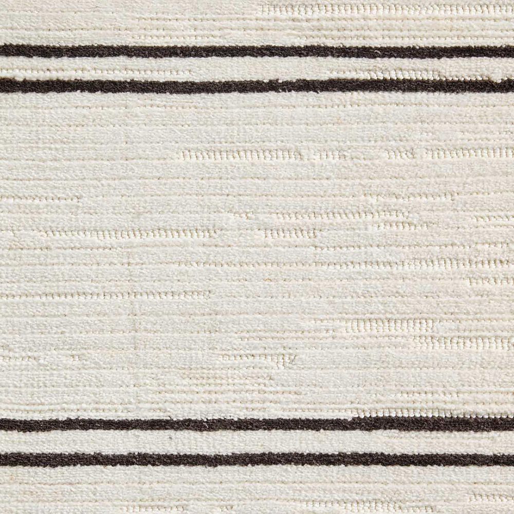 Magnolia Home Logan 8&#39;6&quot; x 12&#39; White and Mocha Area Rug, , large