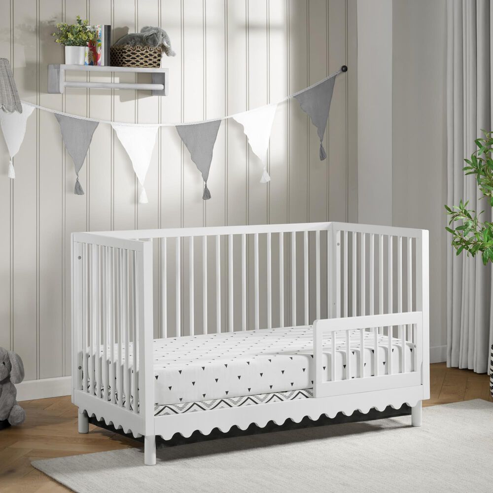 Oxford Baby Sterling Toddler Guard Rail in White, , large