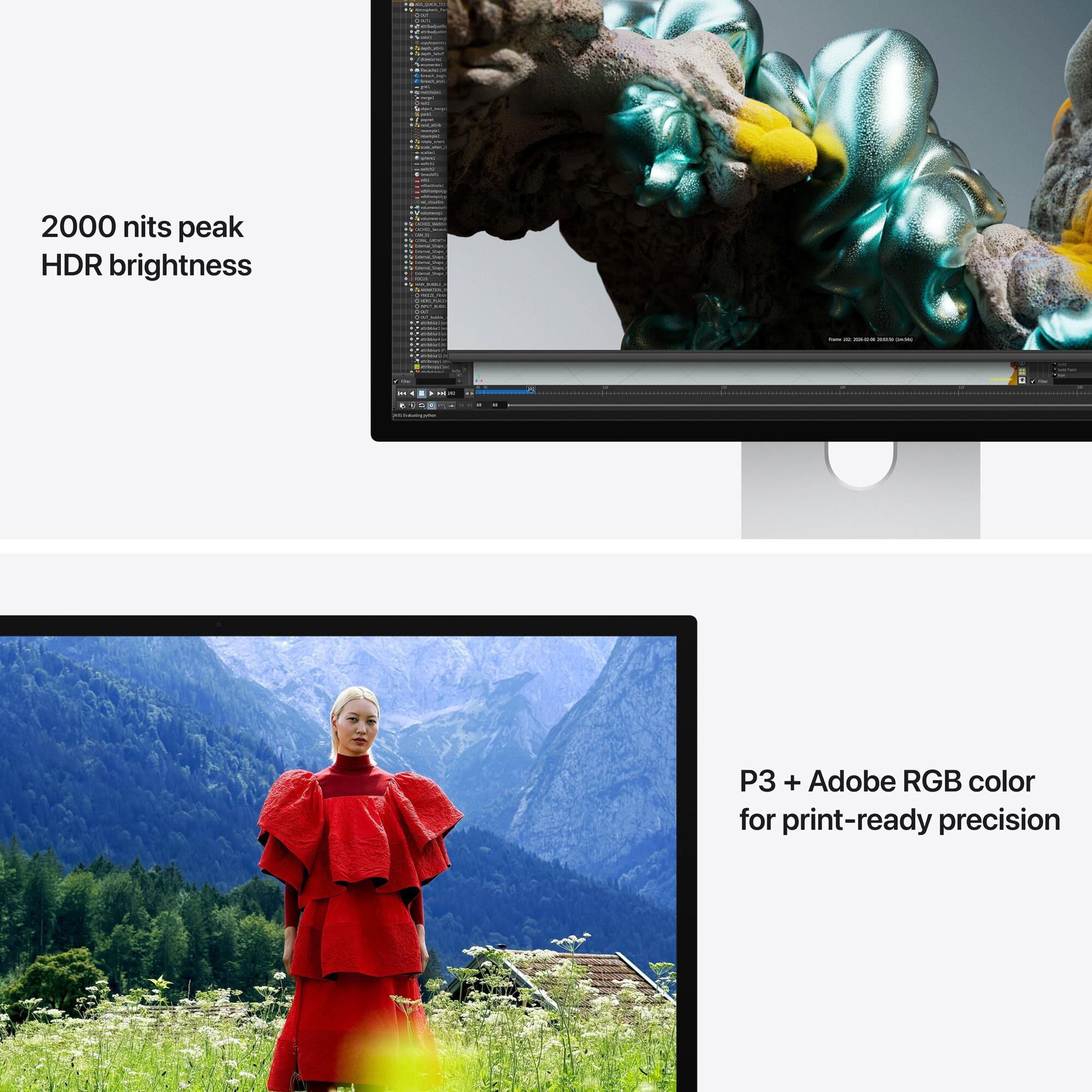 Apple Studio Display XDR - Standard Glass - Tilt- and Height