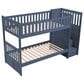 Homelegance Twin/Twin Step Bunk Bed, , large
