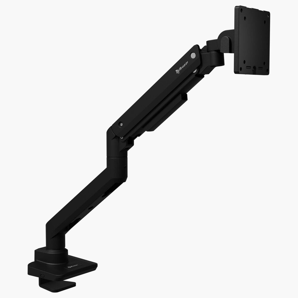 Arozzi Alzare Neo Pro Single Gas Spring Monitor Arm Black, , large