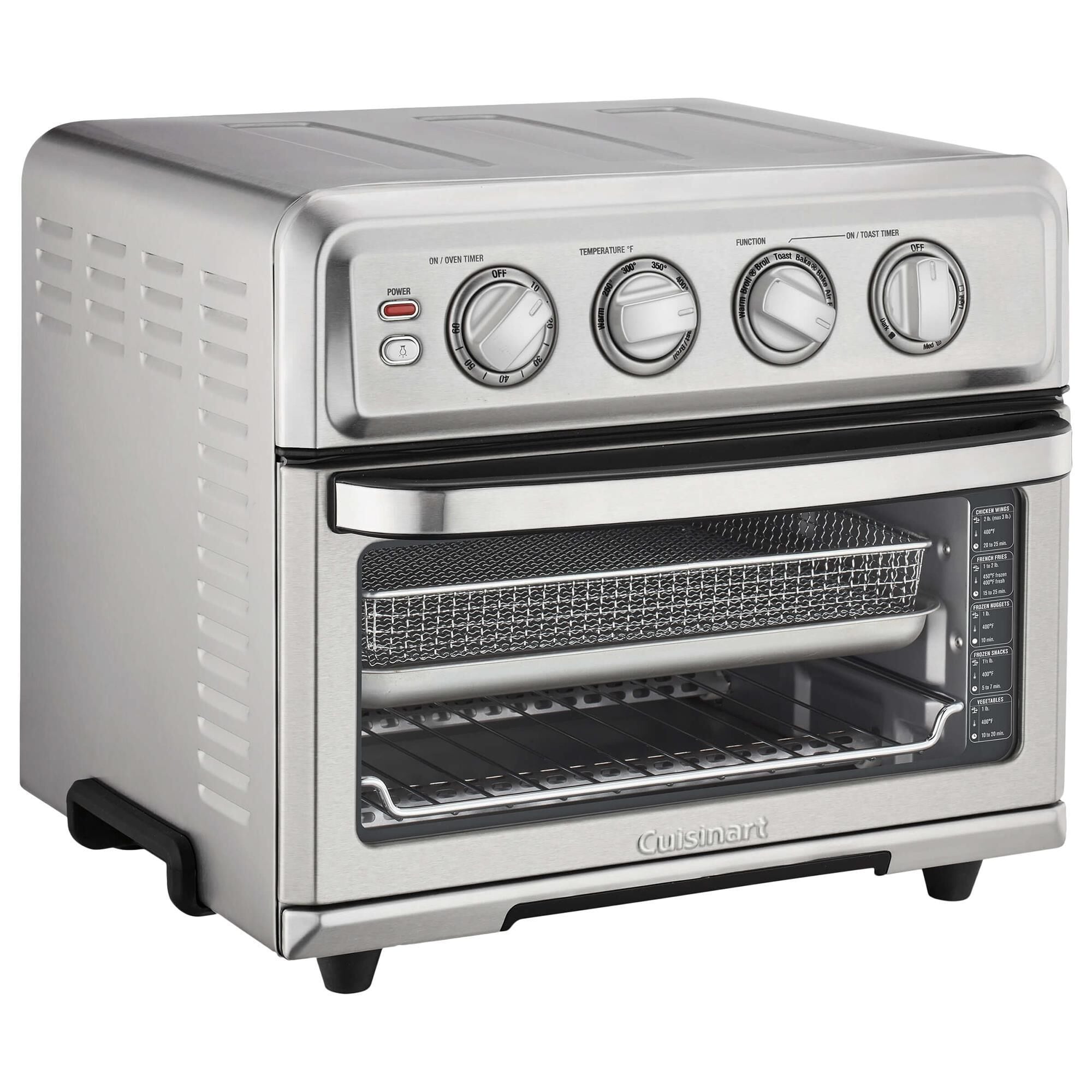 Cuisinart Air Fryer Toaster Oven with Grill in Stainless Steel
