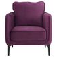 Mayberry Hill Rae Accent Chair in Lavish Purple Velvet, , large