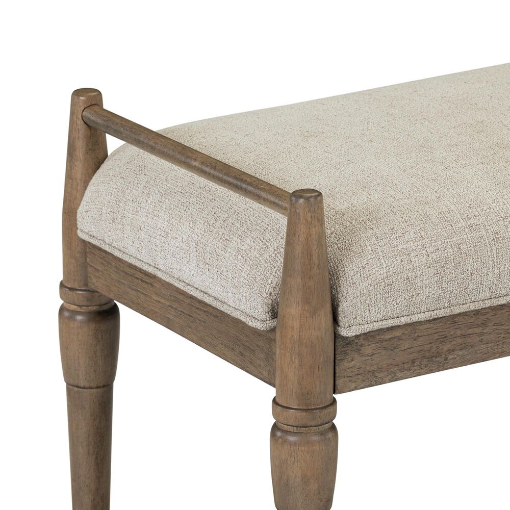 Liberty Furniture Hickory Grove Bench in Heirloom Brown, , large