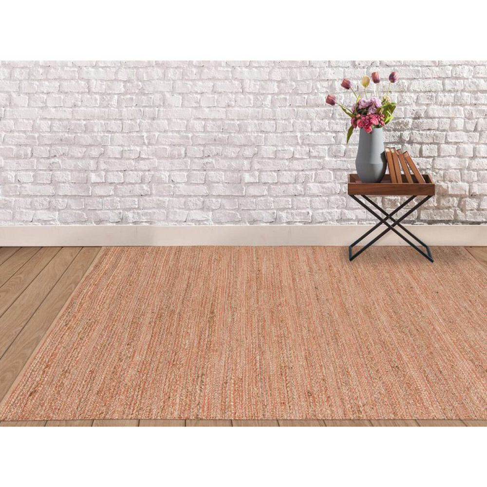 Amer Rugs Naturals 3&#39; x 5&#39; Orange Area Rug, , large