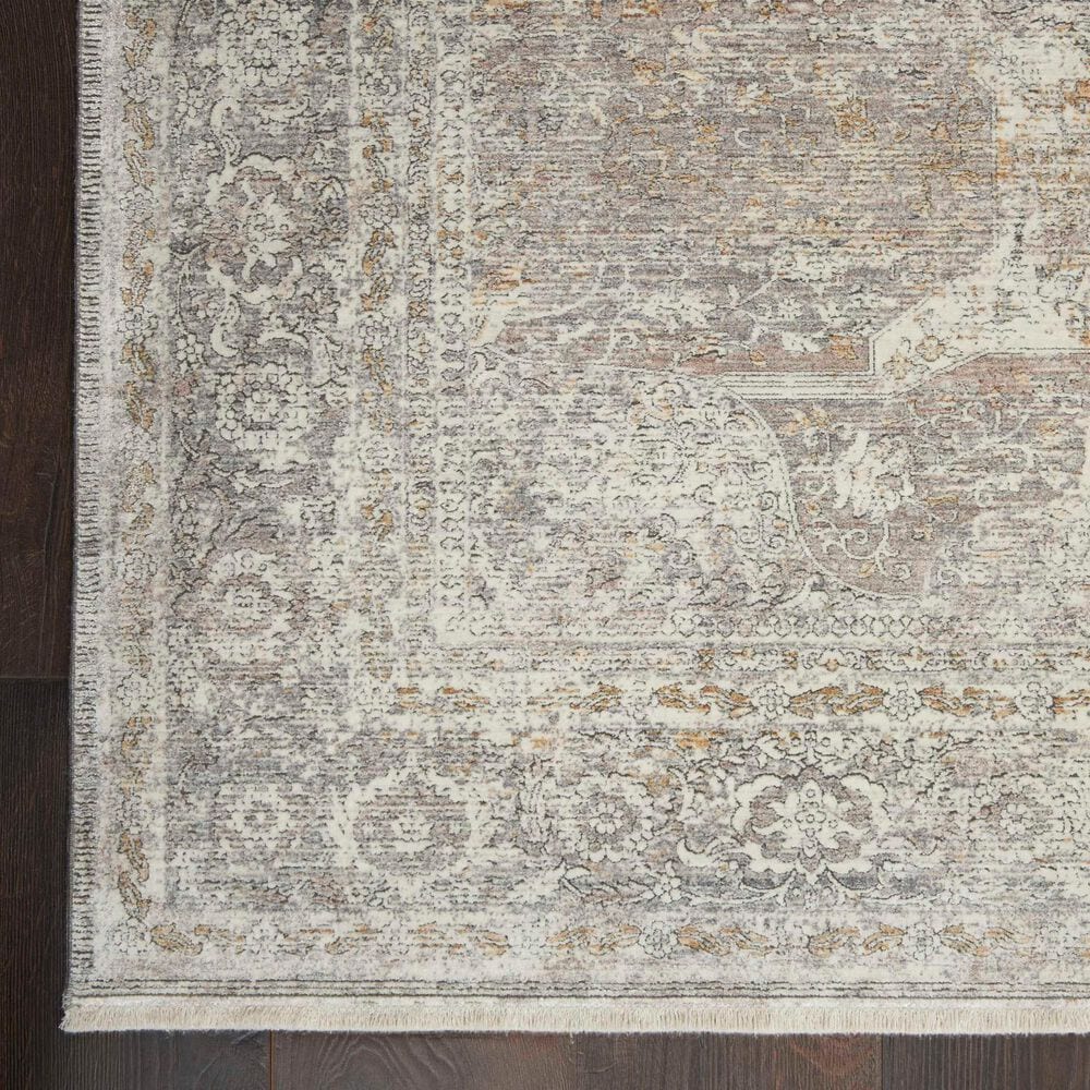Nourison Starry Nights 8&#39; x 10&#39; Silver and Cream Area Rug, , large