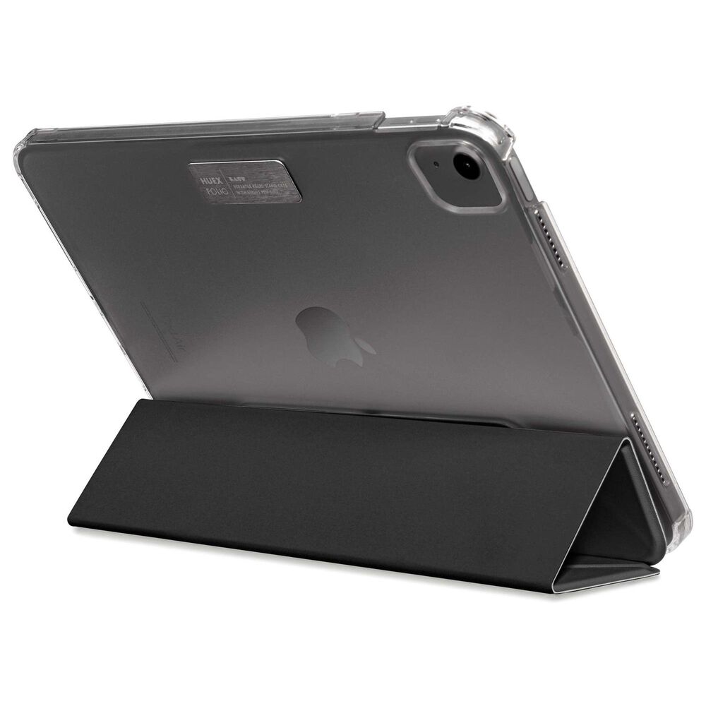 LAUT Huex Folio Versatile Stand Case with Stylus Pen Slot for iPad Air 11&quot; in Black, , large