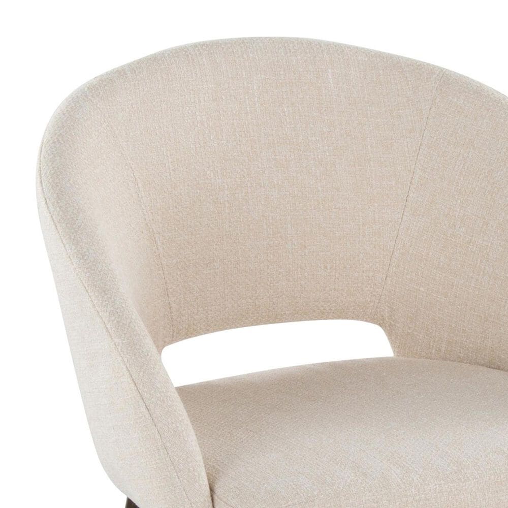 Lumisource Renee Arm Chair with Cream Cushion in Copper, , large