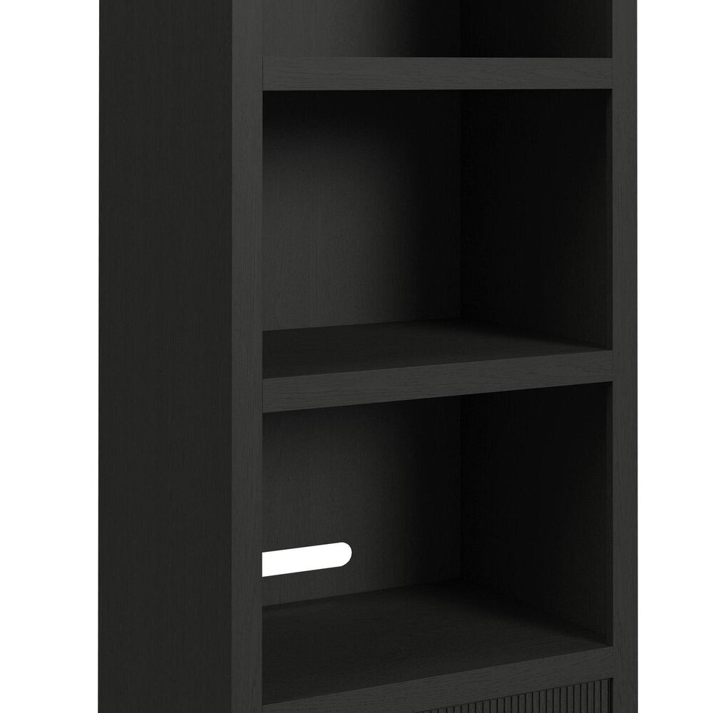 Mayberry Hill Ridgemont 82" Entertainment Center with TV Stand in Black, , large
