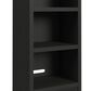 Mayberry Hill Ridgemont 82" Entertainment Center with TV Stand in Black, , large