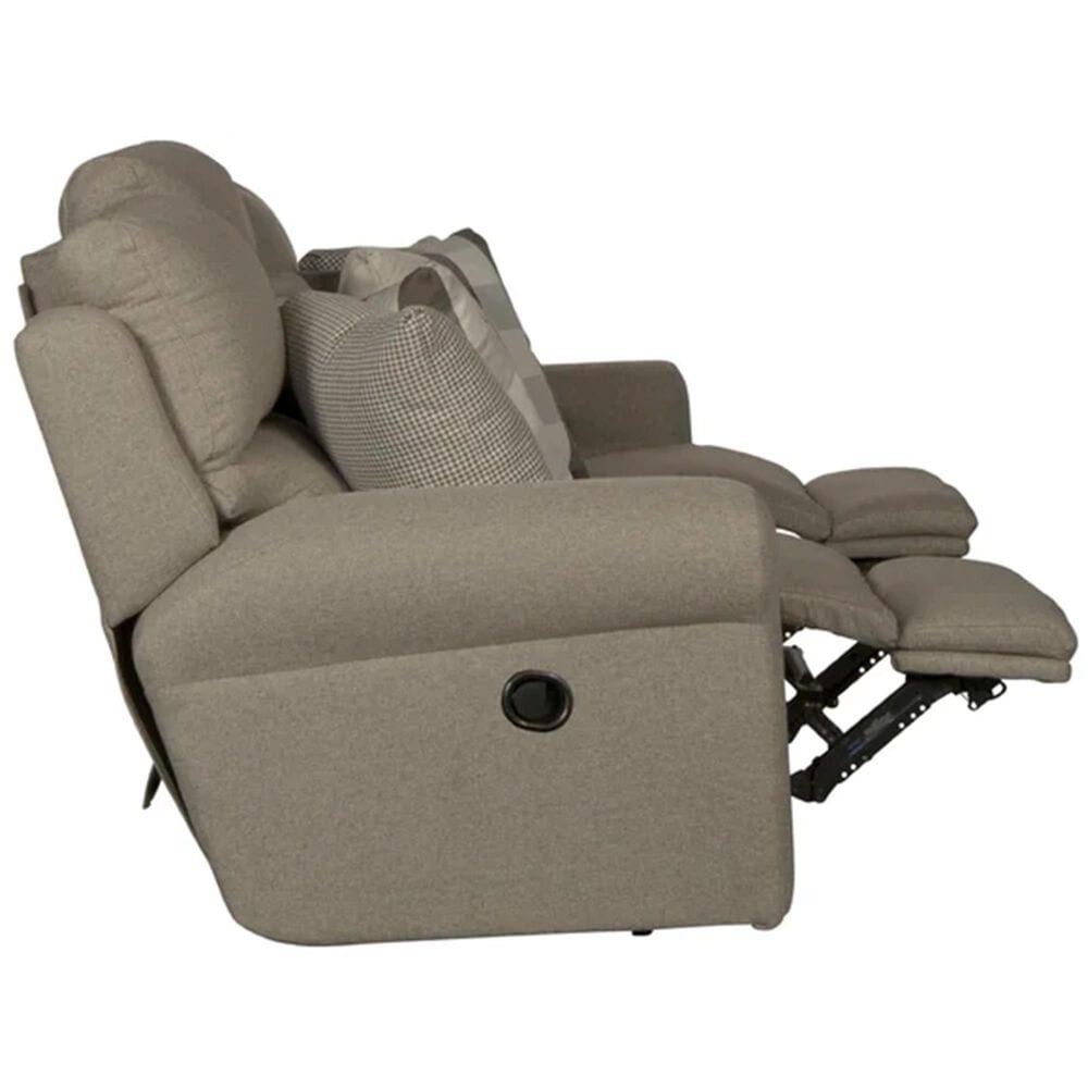 Catnapper Westport Lay Flat Manual Reclining Sofa in Bisque, , large