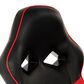 OSP Home Vapor Gaming Chair in Black and Red, , large