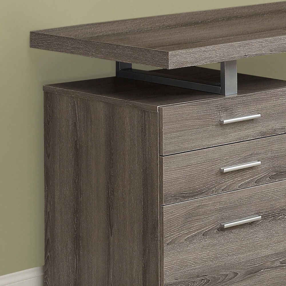 Monarch Specialties 48&quot; Computer Desk in Dark Taupe, , large