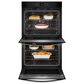 Whirlpool 27" Self-Cleaning Air Fry Single-Fan Smart Double Electric Wall Oven in Fingerprint Resistant Stainless Steel, , large