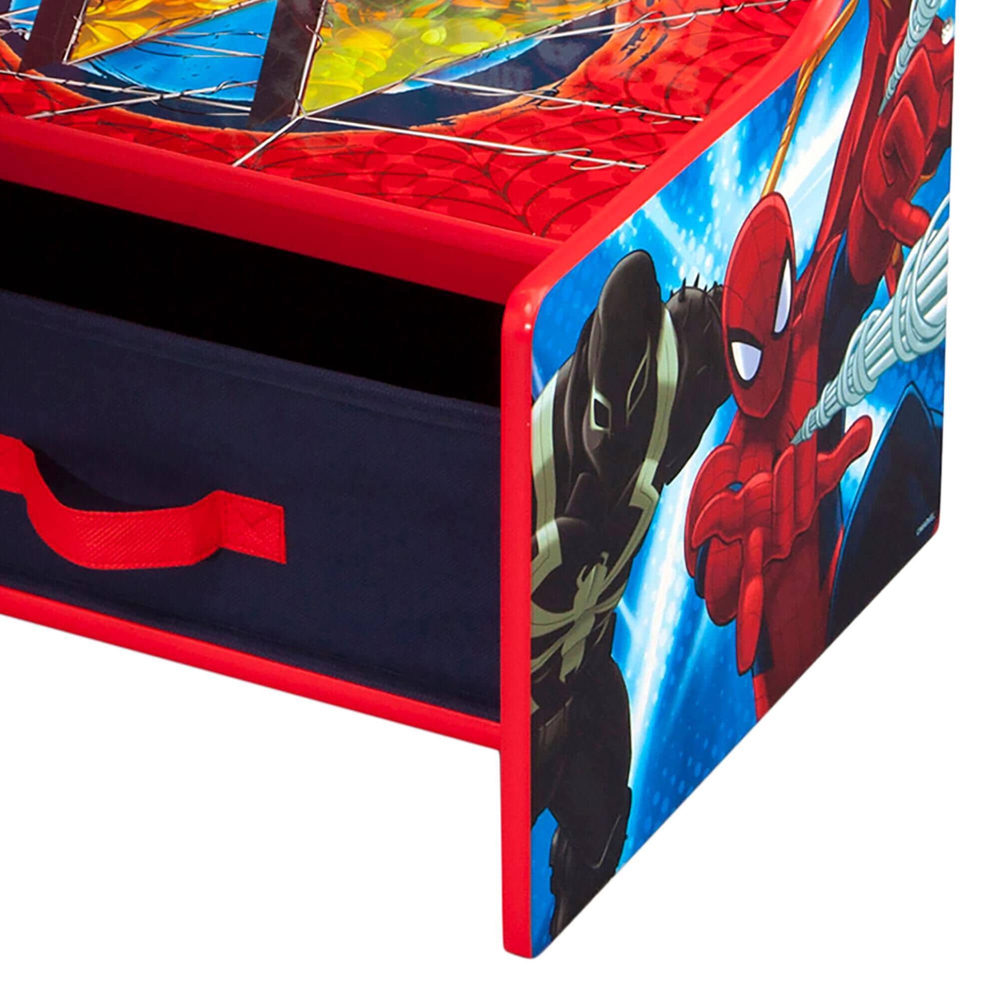 Spider man chair 2025 desk with storage bin