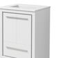 Lexora Home Lafarre 24" Single Bathroom Vanity in White with 2 cm White Quartz Top and Rectangular Sink, , large