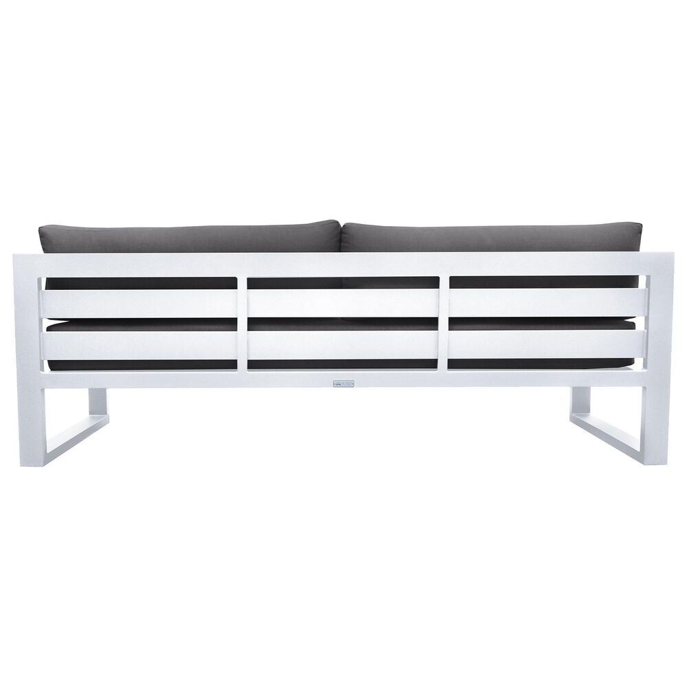 Blue River Aelani 4-Piece Patio Chat Set in White, , large