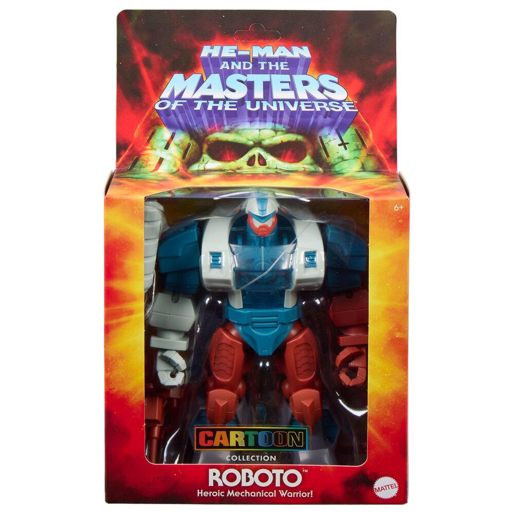 Masters of the Universe Origins 200X Cartoon Collection Roboto Action Figure, , large