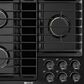 JennAir 36 JX3 Gas Downdraft Cooktop in Black, , large
